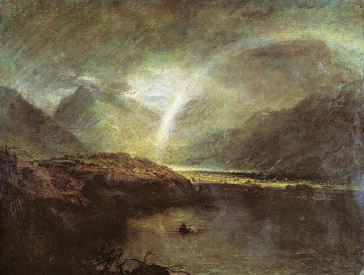 Joseph Mallord William Turner Buttermere Lake oil painting picture